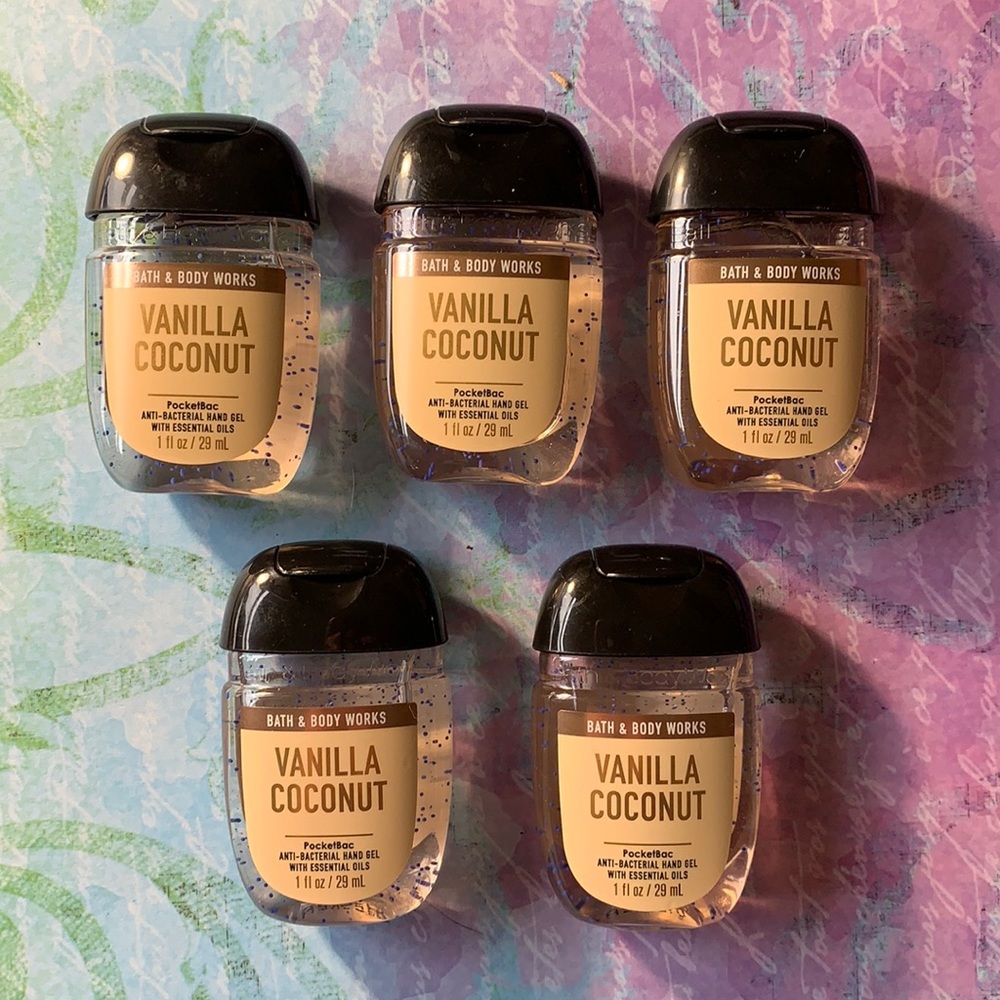 Bath & Body Works PocketBac - 5pc - Vanilla Coconut